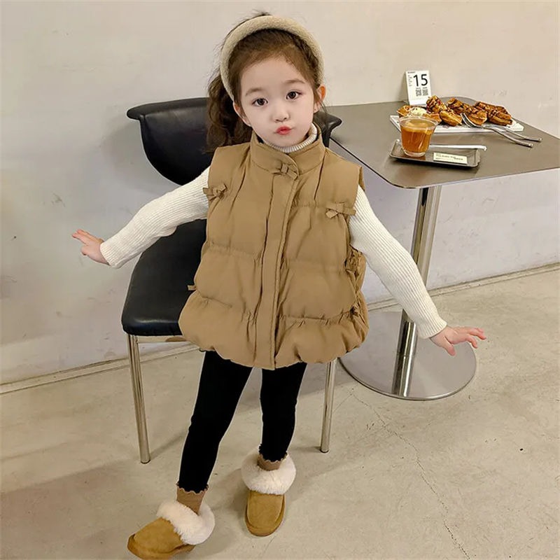 Baby Clothing Designer - Gilet d'hiver épais pour fille, nouveau