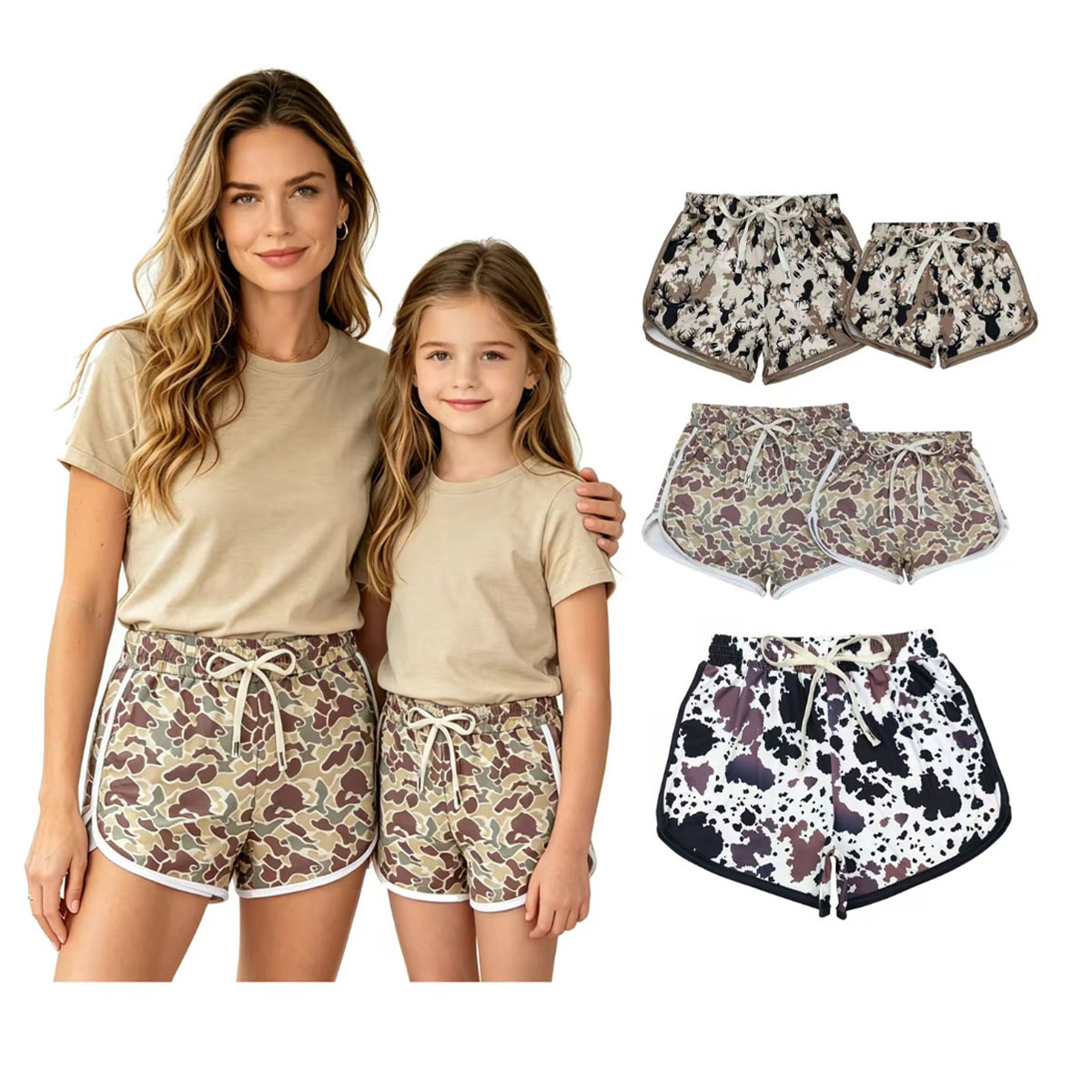 Baby Clothing Designer - Shorts d'été camouflage pour enfants et