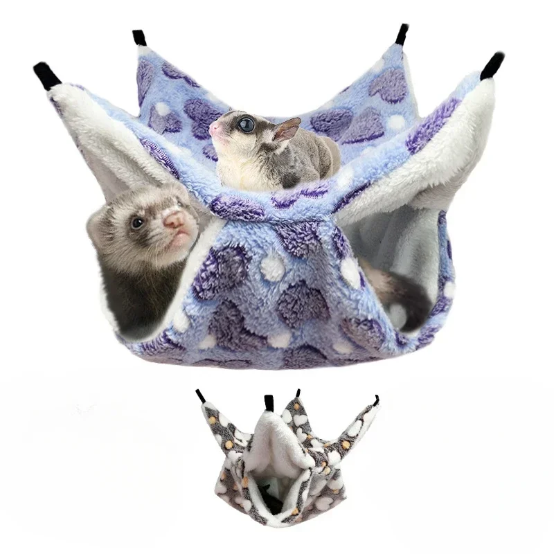 Fleece Sleep Bag - Hamac pour Rats Double Optique, Lit