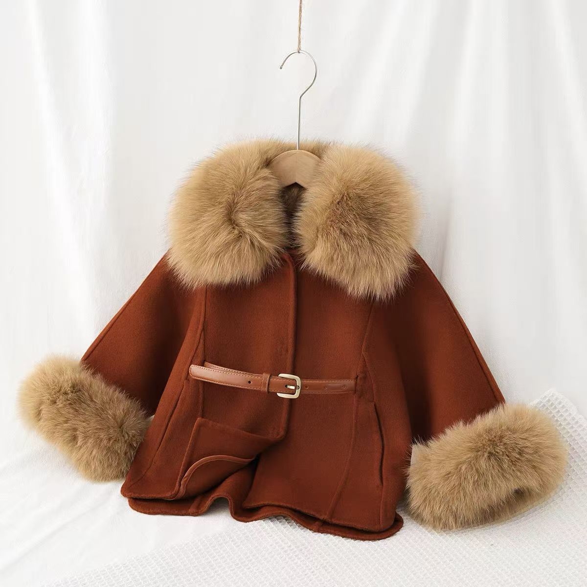 Baby Clothing High End - Manteau en laine Double face pour