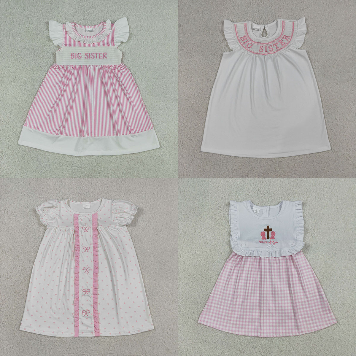 Baby Clothing Wholesale - Vêtements confortables pour bébé fille, robes