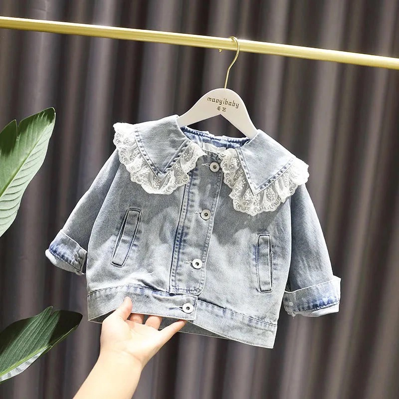 Baby Clothing Designer - Veste en Jean pour petites filles