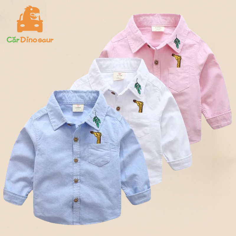 Baby Clothing Embroidery - Chemise en coton à manches longues