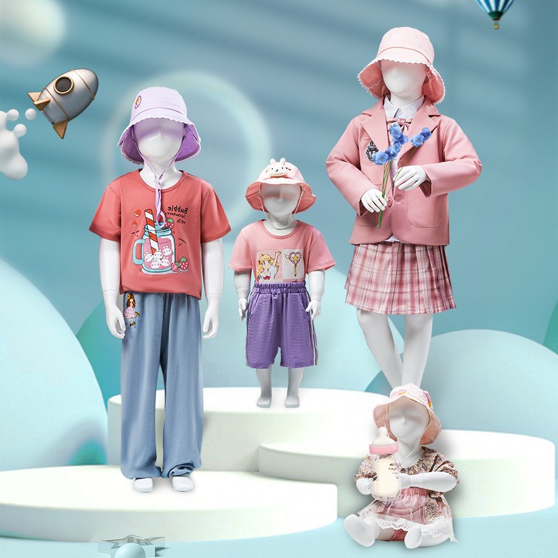 Baby Clothing Stores - Accessoires de mannequin pour enfants, présentoir