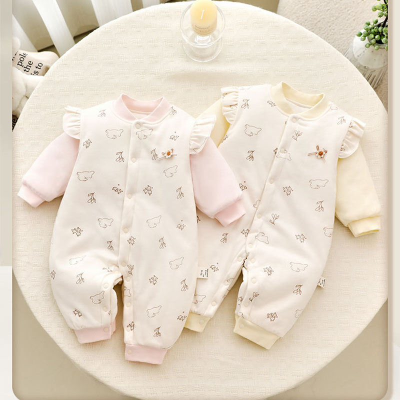 Baby Clothing Quality - Combinaison en coton pour nouveau-né, haute
