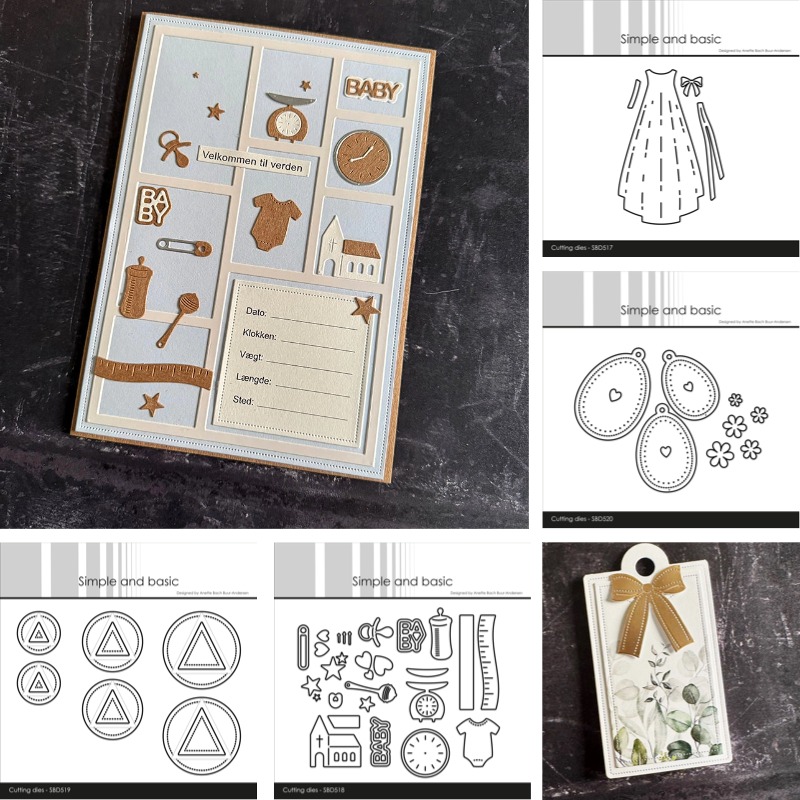 Matrices de découpe en métal p - Baby Clothing Icon avis et prix