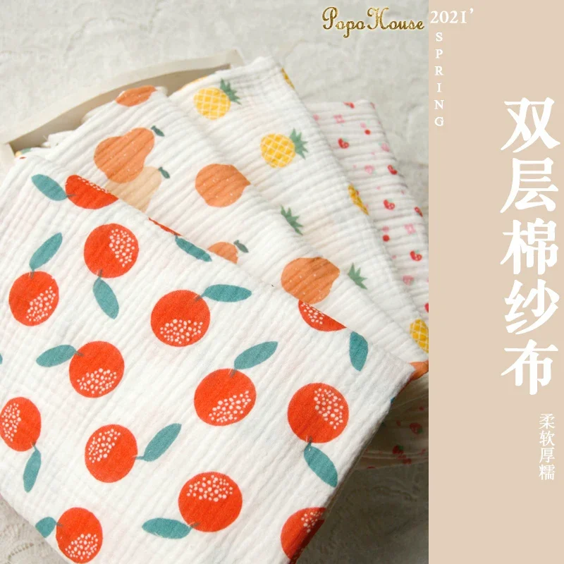 Tissu en fil de coton pur crêp - Baby Clothing For Sleep avis et prix