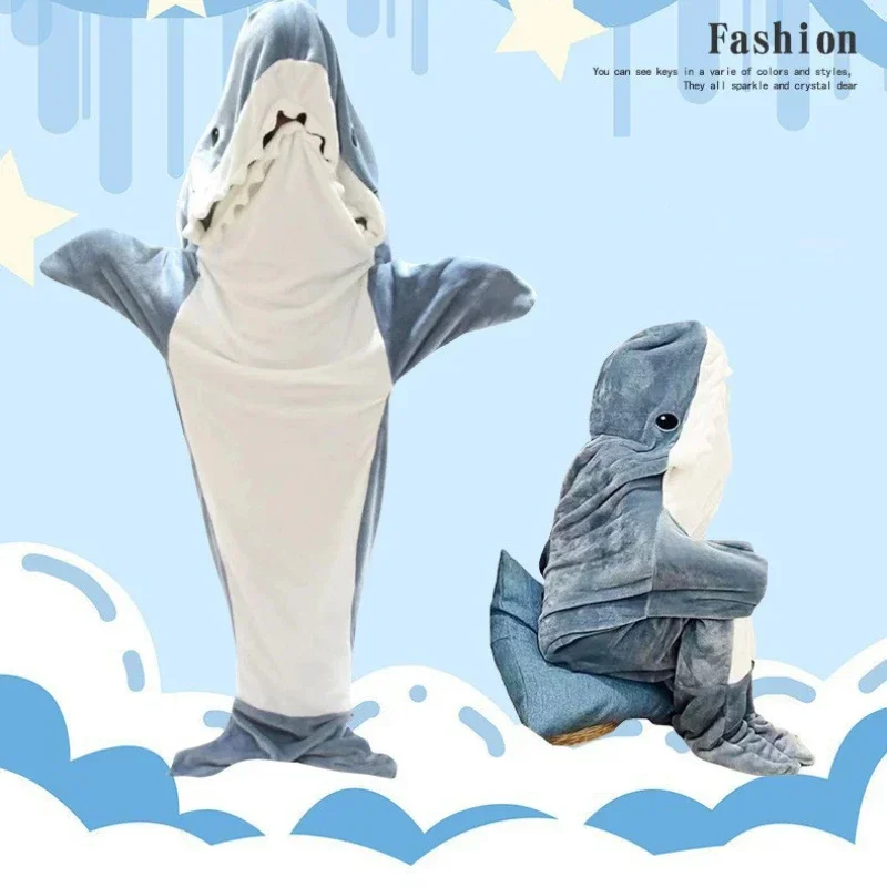 Dessin animé requin couverture - Fleece Sleep Bag avis et prix