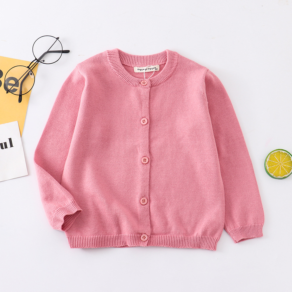 Cardigans en coton doux basiqu - Knit Cardigan Infant avis et prix