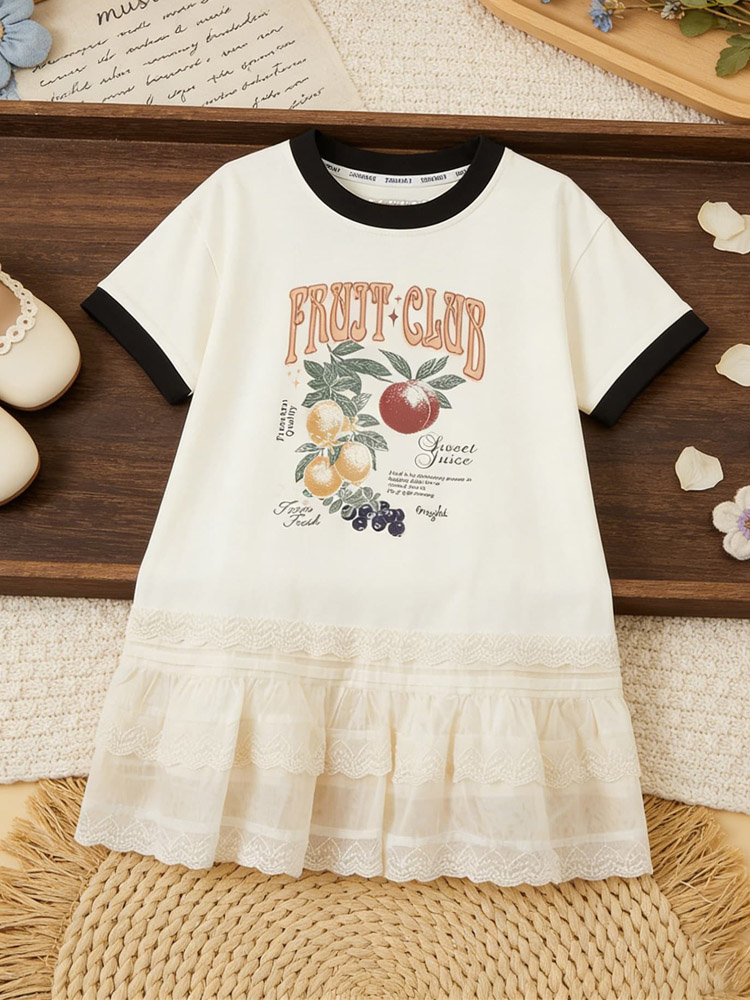 Robe T-shirt à motif de fruits - Baby Clothing H&M avis et prix
