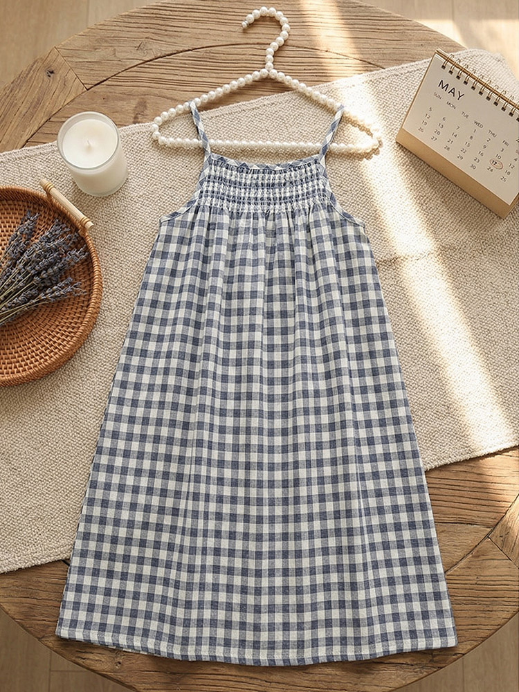 Robe d'été à carreaux pour pet - Baby Clothing H&M avis et prix