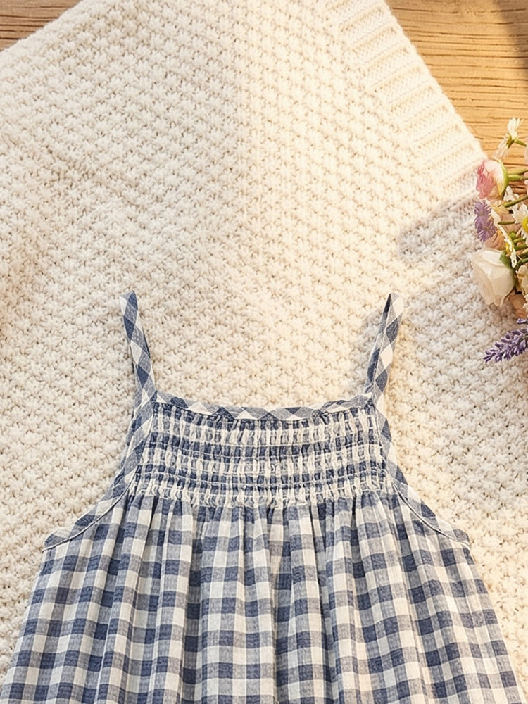 Robe d'été à carreaux pour pet - Baby Clothing H&M avis et prix