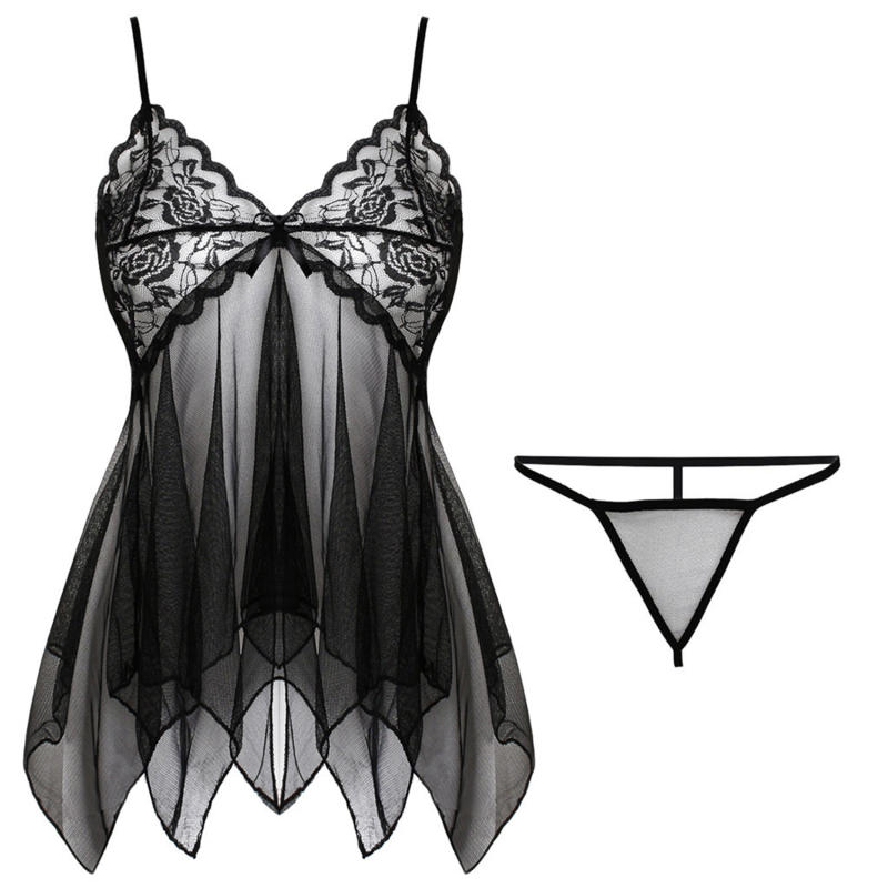 Lingerie Sexy dame soie dentel - Baby Clothing For Sleep avis et prix