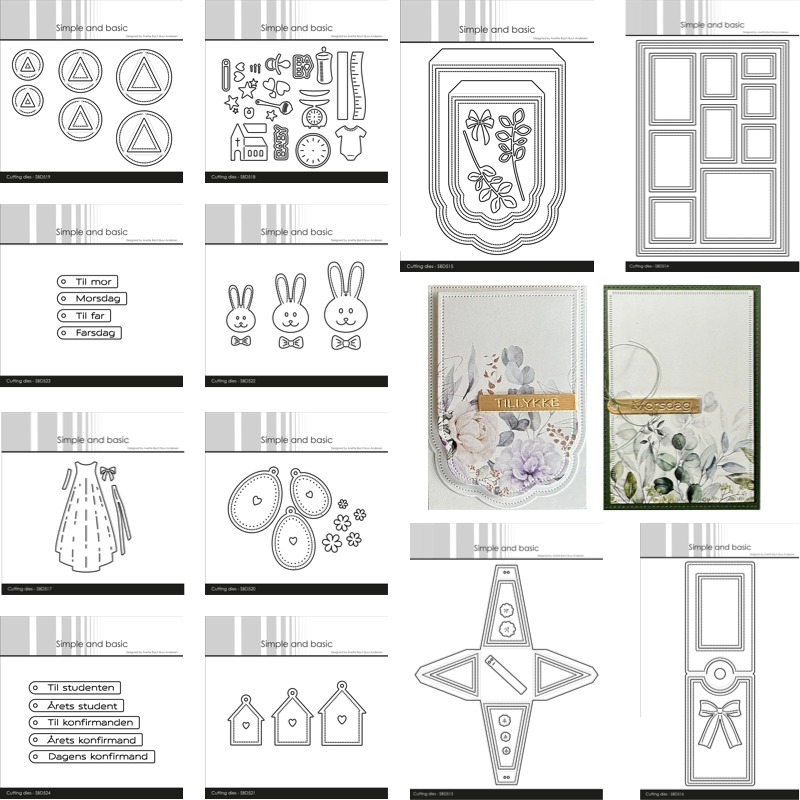 Matrices de découpe motif robe - Baby Clothing Icon avis et prix