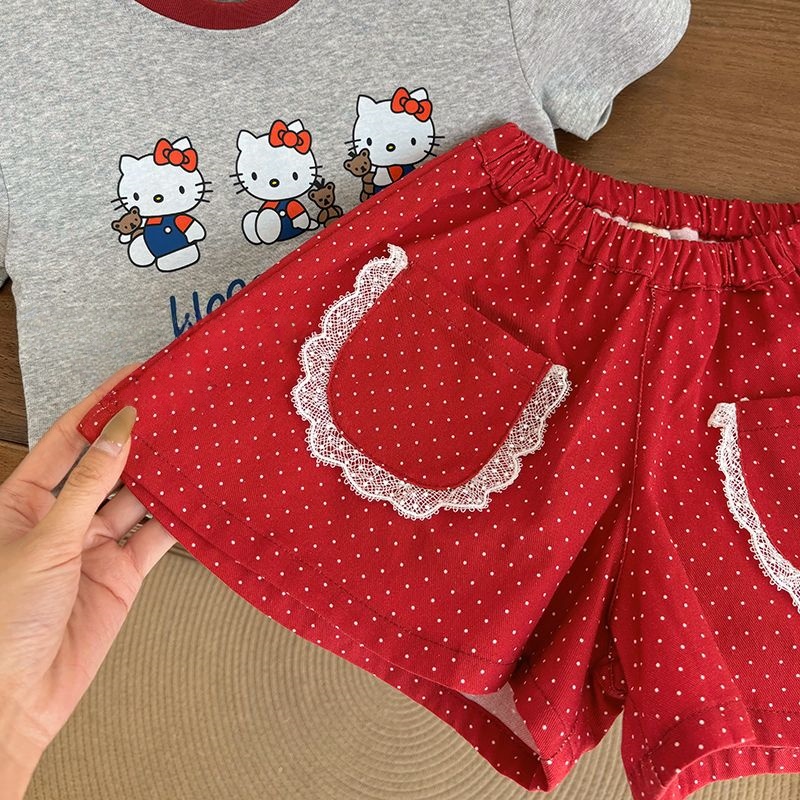 Ensemble d'été Hello Kitty pou - Baby Clothing Quality avis et prix