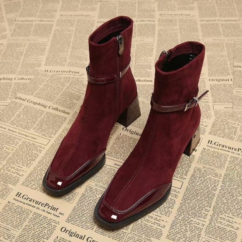 Bottines à boucle de ceinture, - Soft Sole Booties avis et prix