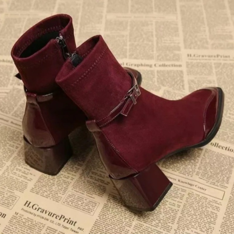 Bottines à boucle de ceinture, - Soft Sole Booties avis et prix