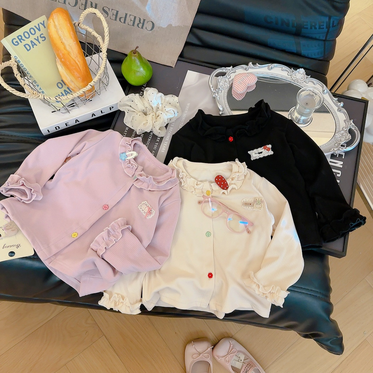 T-shirt à manches longues pour - Knit Cardigan Infant avis et prix
