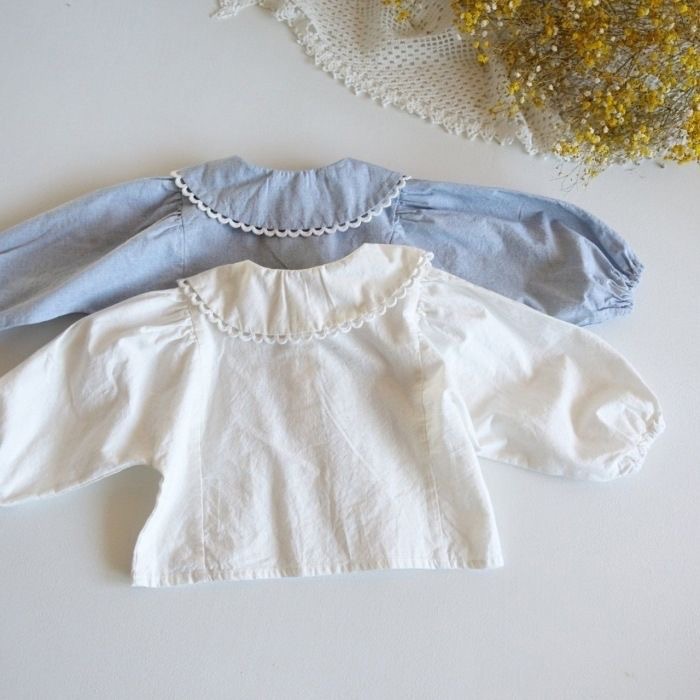 Chemises brodées pour filles 2 - Baby Clothing Embroidery avis et prix
