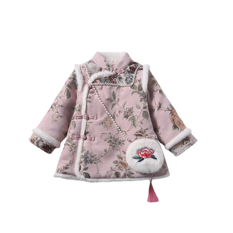 Hiver bébé filles Hanfu enfant - Baby Clothing Embroidery avis et prix