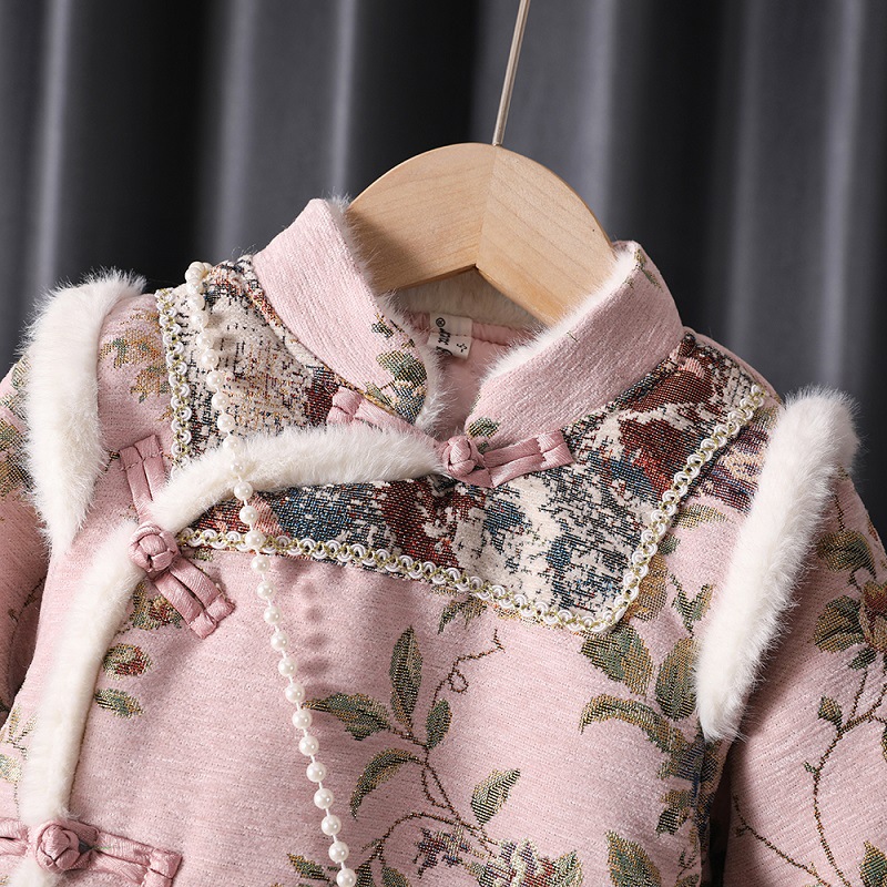 Hiver bébé filles Hanfu enfant - Baby Clothing Embroidery avis et prix