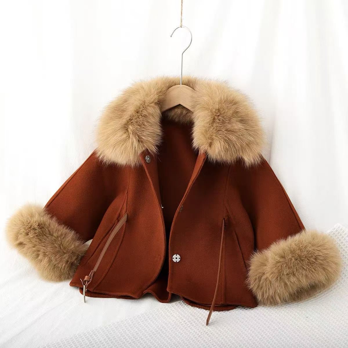 Manteau en laine Double face p - Baby Clothing High End avis et prix
