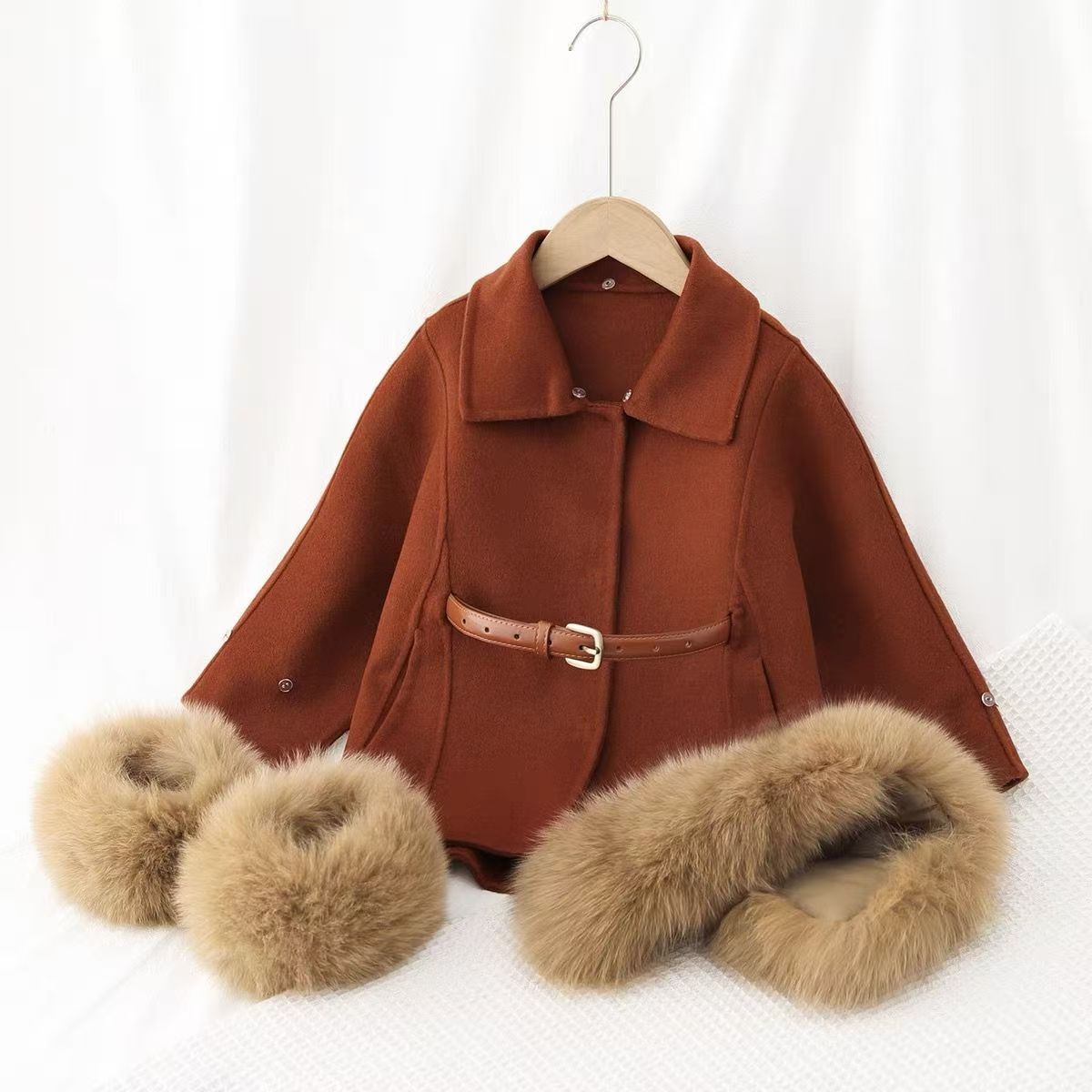 Manteau en laine Double face p - Baby Clothing High End avis et prix