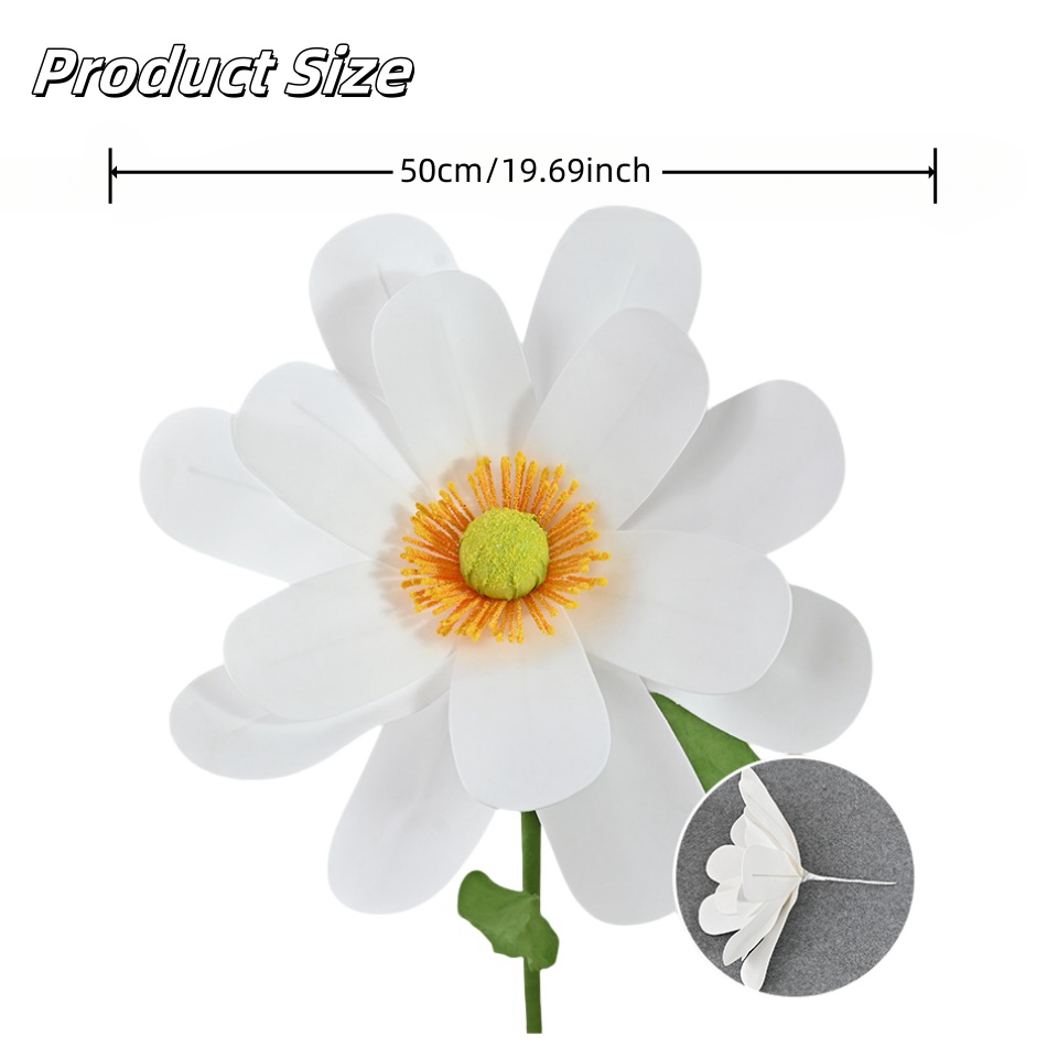 50 Cm Géant Artificiel Fleur B - Baby Clothing Stores avis et prix
