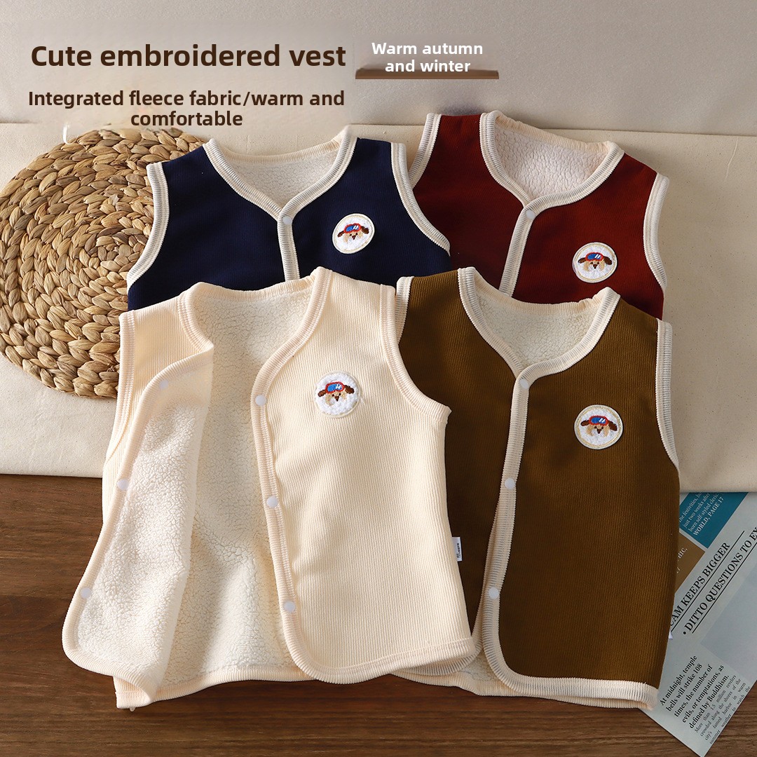 Gilet Enfant Double Couche en  - Knit Cardigan Infant avis et prix