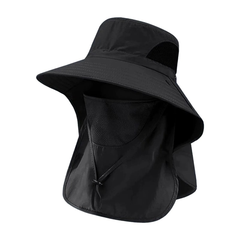 Chapeau de pêche en polyester  - Sun Hat Wide Brim avis et prix