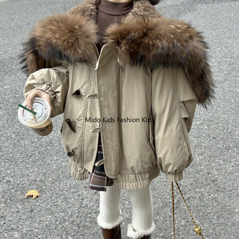Manteau rembourré en fausse fo - Baby Clothing Designer avis et prix