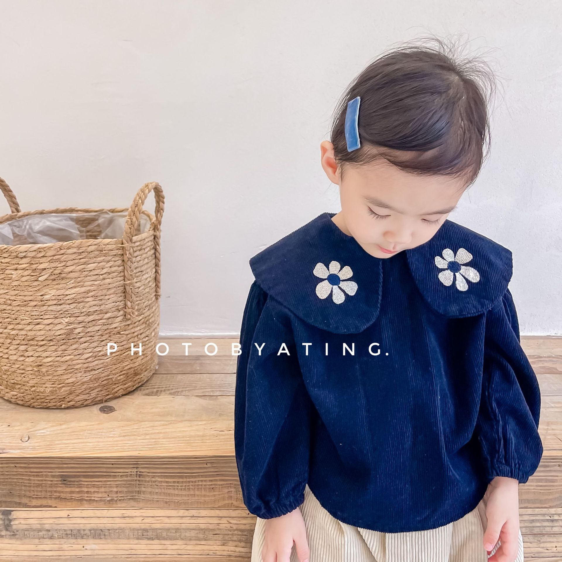 Chemise d'automne pour filles, - Baby Clothing Embroidery avis et prix