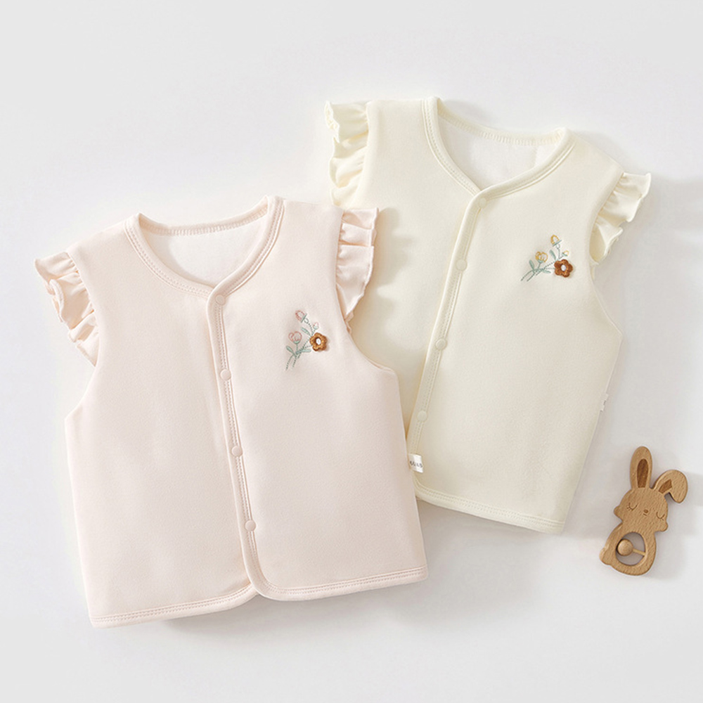 Bébé fille gilet matelassé cha - Baby Clothing Embroidery avis et prix