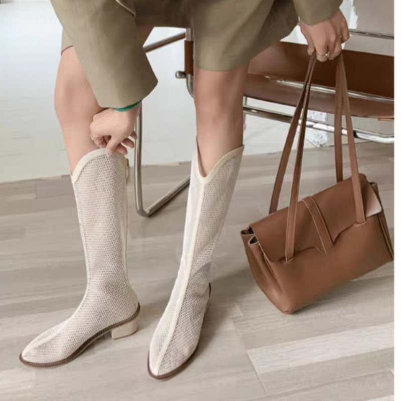 Bottes hautes en maille, nouve - Soft Sole Booties avis et prix