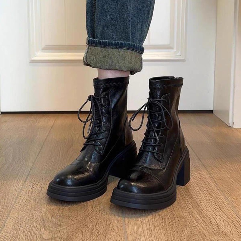 Bottines à lacets pour femmes, - Soft Sole Booties avis et prix