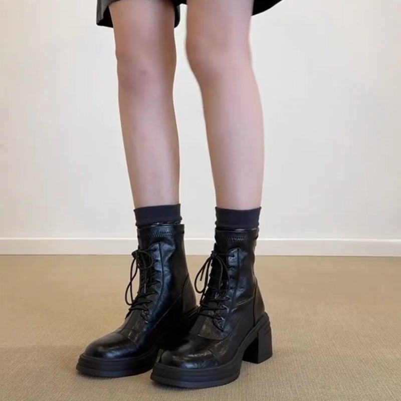 Bottines à lacets pour femmes, - Soft Sole Booties avis et prix
